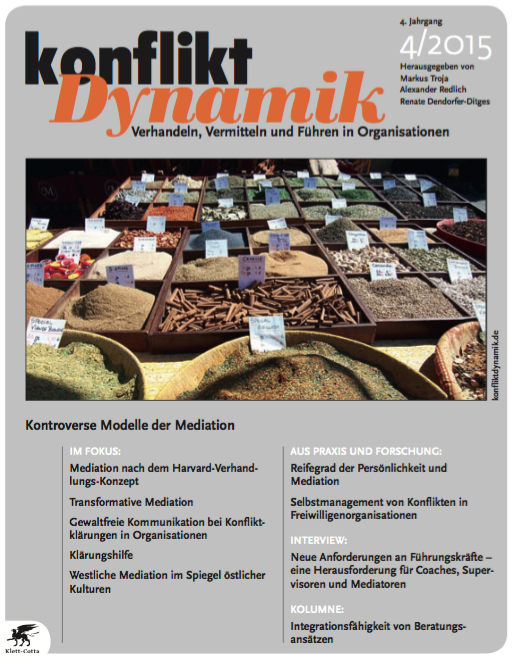 Konfliktdynamik 4(4) - 2015